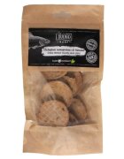 PIU BUONO Single Protein Meat Coins XS-XL Somon punguță recompense monoproteice BARF câini 70g