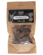 PIU BUONO Single Protein Meat Cubes XS-XL Căprioară punguță recompense monoproteice BARF câini 70g