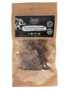 PIU BUONO Single Protein Meat Cubes XS-XL Mistreț punguță recompense monoproteice BARF câini 70g