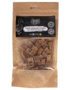 PIU BUONO Single Protein Meat Cubes XS-XL Rață punguță recompense monoproteice BARF câini 70g