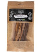 PIU BUONO Strips Intestine de Vita XS-XL punguță recompense câini 50g