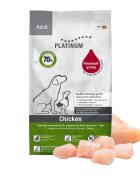 Platinum Adult XS-XL Pui hrană uscată câini semimoist 1.5kg
