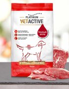 Platinum Vetactive Hipoalergenic XS-XL Iberico hrană uscată monoproteică fără cereale câini alergii semimoist 1.5kg