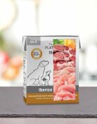 Platinum XS-XL Iberico și Curcan tetra pack hrană umedă fără cereale câini (în suc propriu) 185g