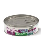 PREFERA MPD Insecte dietă veterinară conservă hrană umedă monoproteică fără cereale pisici (în suc propriu) 85g