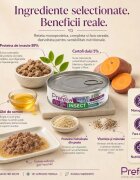 PREFERA MPD Insecte dietă veterinară conservă hrană umedă monoproteică fără cereale pisici (în suc propriu) 85g