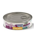 PREFERA MPD Pui dietă veterinară conservă hrană umedă monoproteică fără cereale pisici (în suc propriu) 85g