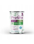 PREFERA MPD Puppies XS-XL Insecte dietă veterinară conservă hrană umedă monoproteică fără cereale câini junior (în suc propriu) 400g