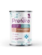 PREFERA MPD XS-XL Cangur dietă veterinară conservă hrană umedă monoproteică fără cereale câini (în suc propriu) 400g