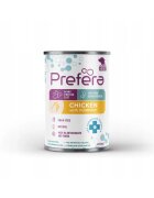 PREFERA MPD XS-XL Pui și dovleac dietă veterinară conservă hrană umedă monoproteică fără cereale câini (în suc propriu) 400g