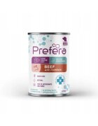 PREFERA MPD XS-XL Vită și dovleac dietă veterinară conservă hrană umedă monoproteică fără cereale câini (în suc propriu) 400g