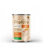 PREFERA Pro H&T Casserole XS-XL Pui conservă hrană umedă fără cereale câini (în suc propriu) 400g
