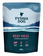 PRIMA DOG Meal XS-XL Vită plic hrană umedă câini (în aspic) bax 260g x 12buc