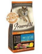 Primordial Holistic XS-XL Rață și Păstrăv hrană uscată fără cereale câini 12kg