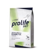 Prolife Diabetic Sensitive M-XL Păstrăv dietă veterinară hrană uscată câini diabet 8kg