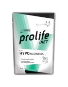 Prolife Diet Hypoallergenic Mistreț dietă veterinară plic hrană umedă fără cereale pisici alergii (în aspic) bax 85g x 12buc