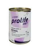 Prolife Diet Renal Sensitive M-XL Porc dietă veterinară conservă hrană umedă câini sistem renal (în aspic) 400g