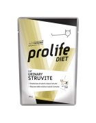 Prolife Diet Urinary Struvite Pui și Vită dietă veterinară plic hrană umedă pisici sistem urinar (în aspic) bax 85g x 12buc