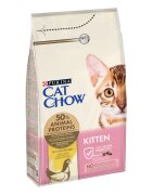 Purina Cat Chow Kitten Pui hrană uscată pentru pisici junior 1.5kg