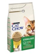 Purina Cat Chow Sterilised Pui hrană uscată pentru pisici sterilizate 1.5kg