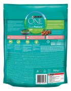 Purina ONE DualNature Somon hrană uscată pisici sterilizate 750g