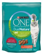 Purina ONE DualNature Vită hrană uscată pisici sterilizate 750g