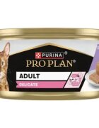 Purina Pro Plan Delicate Digestion Curcan conservă hrană umedă pisici sistem digestiv (pate) bax 85g x 24buc