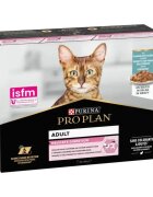 Purina Pro Plan Delicate Digestion Pește plic hrană umedă pisici sistem digestiv (în sos) multipack 85g x 10buc