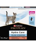 Purina Pro Plan Hydra Care Somon plic hrană umedă pisici sistem urinar (topping) 75g x 10buc