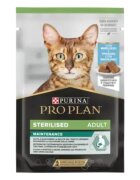 Purina Pro Plan Sterilised Maintenance Cod plic hrană umedă pisici sterilizate (pate) bax 75g x 10buc