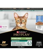 Purina Pro Plan Sterilised Maintenance Iepure plic hrană umedă pisici sterilizate (în sos) bax 85g x 10buc