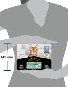 Purina Pro Plan Sterilised Maintenance Iepure plic hrană umedă pisici sterilizate (în sos) bax 85g x 10buc