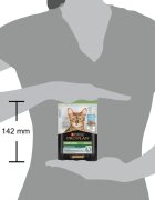 Purina Pro Plan Sterilised Maintenance Pește alb plic hrană umedă pisici sterilizate (în sos) bax 85g x 24buc