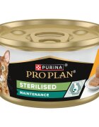 Purina Pro Plan Sterilised Maintenance Pui conservă hrană umedă pisici sterilizate (pate) 85g