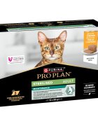 Purina Pro Plan Sterilised Maintenance Pui conservă hrană umedă pisici sterilizate (pate) bax 85g x 12buc