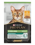 Purina Pro Plan Sterilised Maintenance Pui plic hrană umedă pisici sterilizate (în sos) 85g