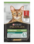 Purina Pro Plan Sterilised Maintenance Vită plic hrană umedă pisici sterilizate (în sos) bax 85g x 26buc