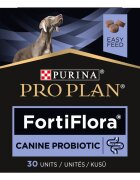 Purina Pro Plan Veterinary Diets FortiFlora XS-XL supliment sistem digestiv & probiotice câini cutie 30 comprimate masticabile