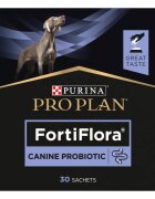 Purina Pro Plan Veterinary Diets FortiFlora XS-XL supliment sistem digestiv & probiotice câini plic 1g x 30buc pudră