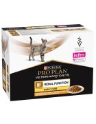 Purina Pro Plan Veterinary Diets NF Early Care Pui dietă veterinară plic hrană umedă pisici sistem renal (în aspic) bax 850g