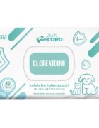 Record Clorhexidina șervețele umede câini și pisici antibacteriene multifuncționale 40buc