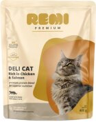 Remi Premium Deli Pui și Somon hrană uscată pisici 400g