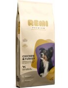 Remi Premium Dog Medium M Pui și Curcan hrană uscată câini 12.5kg