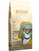 Remi Premium Dog Small XS-S Pui și Curcan hrană uscată câini 8kg