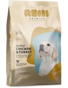 Remi Premium Junior Medium&Large M-XL Pui și Curcan hrană uscată câini junior 1kg