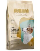 Remi Premium Junior Small XS-S Pui și Curcan hrană uscată câini junior 3kg