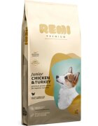 Remi Premium Junior Small XS-S Pui și Curcan hrană uscată câini junior 8kg