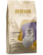 Remi Premium Sterilized Somon hrană uscată pisici sterilizate 1.5kg