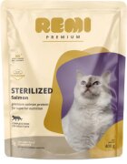 Remi Premium Sterilized Somon hrană uscată pisici sterilizate 400g