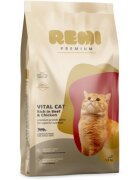 Remi Premium Vital Vită și Pui hrană uscată pisici 1.5kg